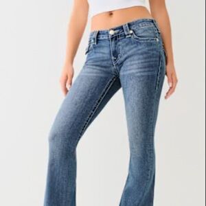 Joey low rise flare Jeans
